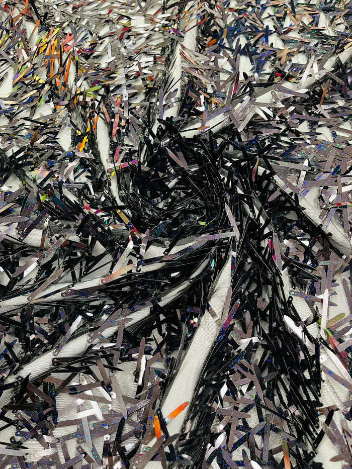 Sword Sequin Mesh Fabric (By The Yard) - Image 5