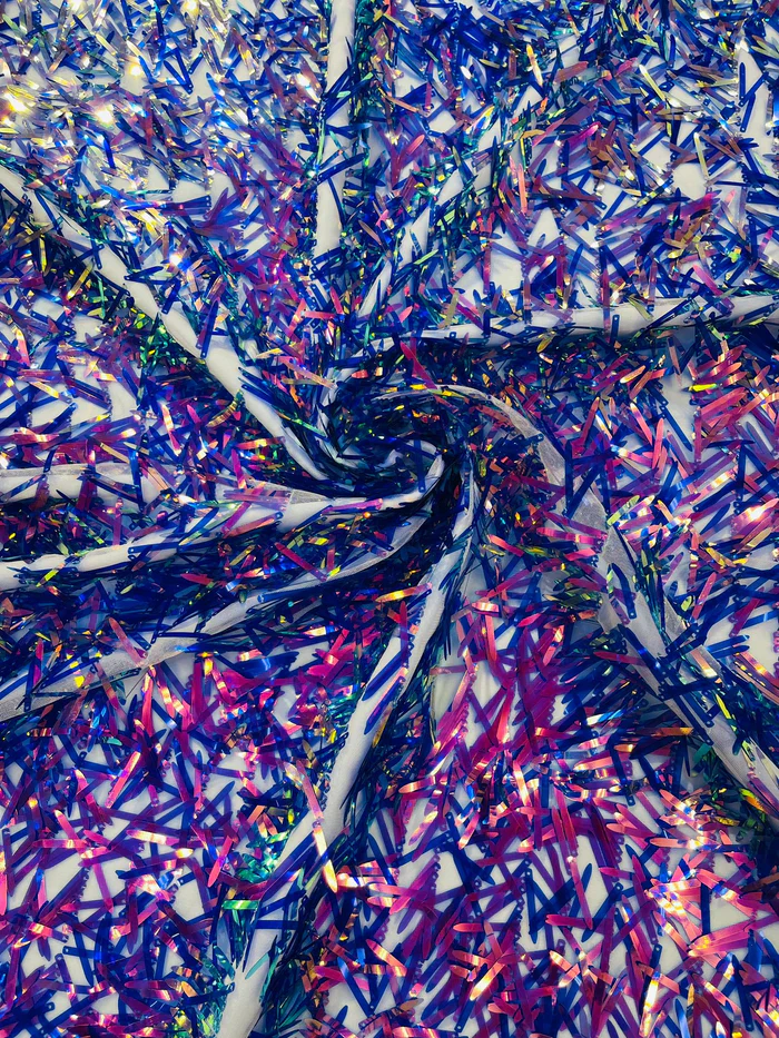 Sword Sequin Mesh Fabric (By The Yard) - Image 51