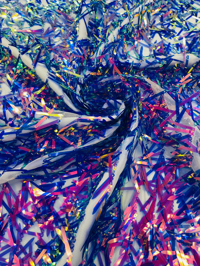 Sword Sequin Mesh Fabric (By The Yard) - Image 52
