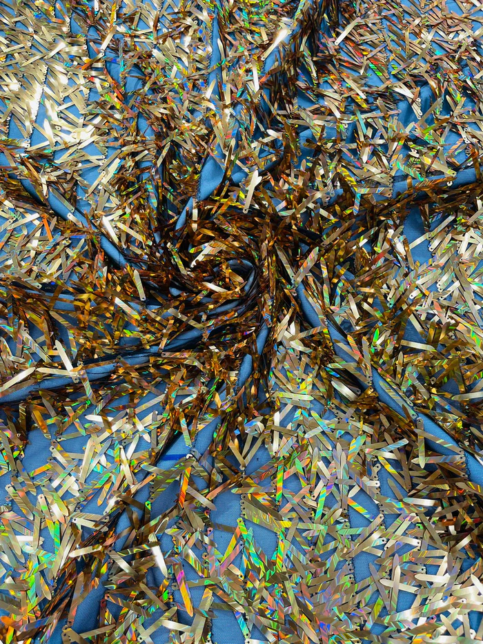 Sword Sequin Mesh Fabric (By The Yard) - Image 58