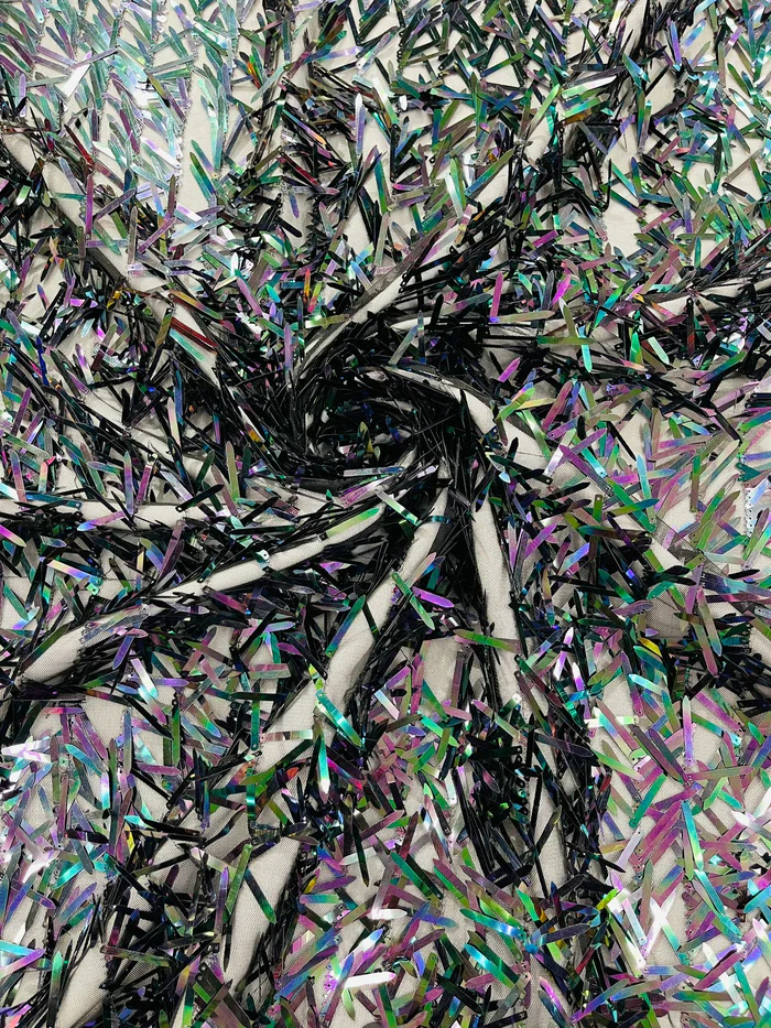 Sword Sequin Mesh Fabric (By The Yard) - Image 71