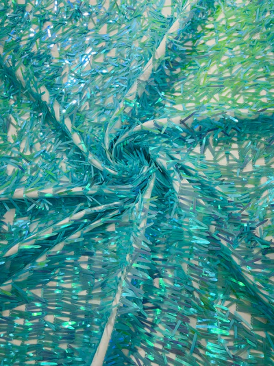 Sword Sequin Mesh Fabric (By The Yard) - Image 75