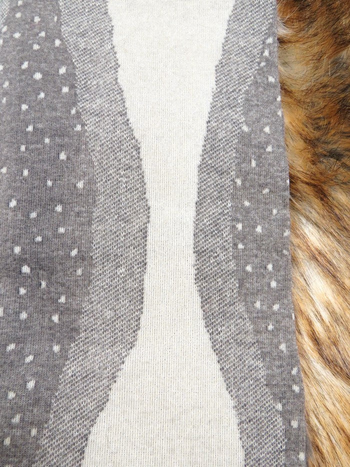 Texas Coyote Animal Faux Fur / Sold By The Yard - Image 4