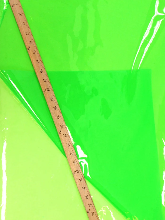 Tinted Plastic Vinyl Fabric / Orange (12 Gauge) / By The Roll - 30 Yards - Image 4