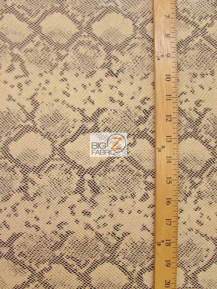 Candy Fuchsia Tropic Sopythana Python Snake Vinyl Fabric / Sold By The Yard - Image 2