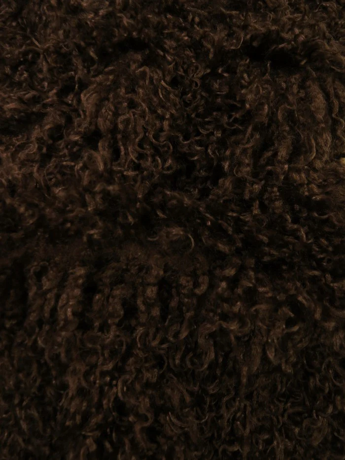 Ultra Curly Mongolian Poodle Minky Fabric - Image 12