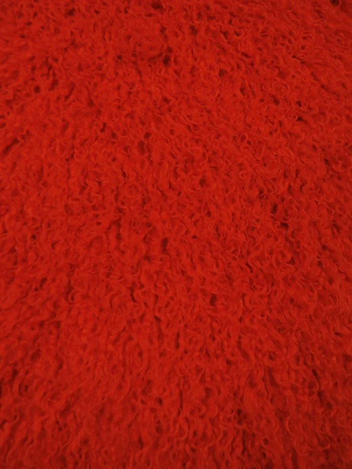Ultra Curly Mongolian Poodle Minky Fabric - Image 19