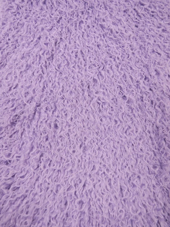 Ultra Curly Mongolian Poodle Minky Fabric - Image 27