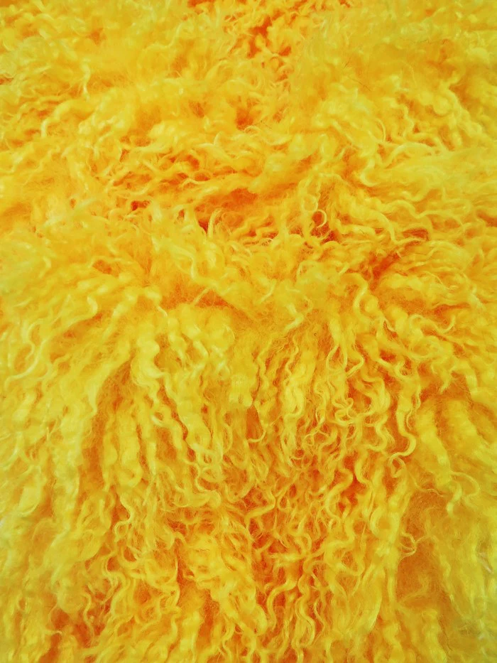Ultra Curly Mongolian Poodle Minky Fabric - Image 30