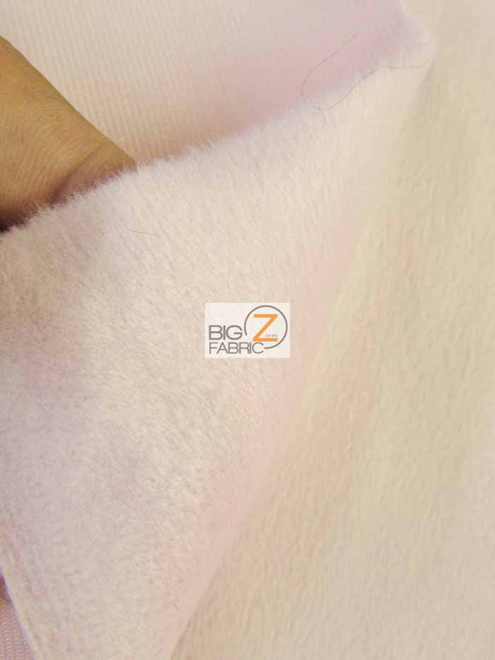 Camel Velboa Solid Short Pile Fabric / Sold By The Yard - Image 2