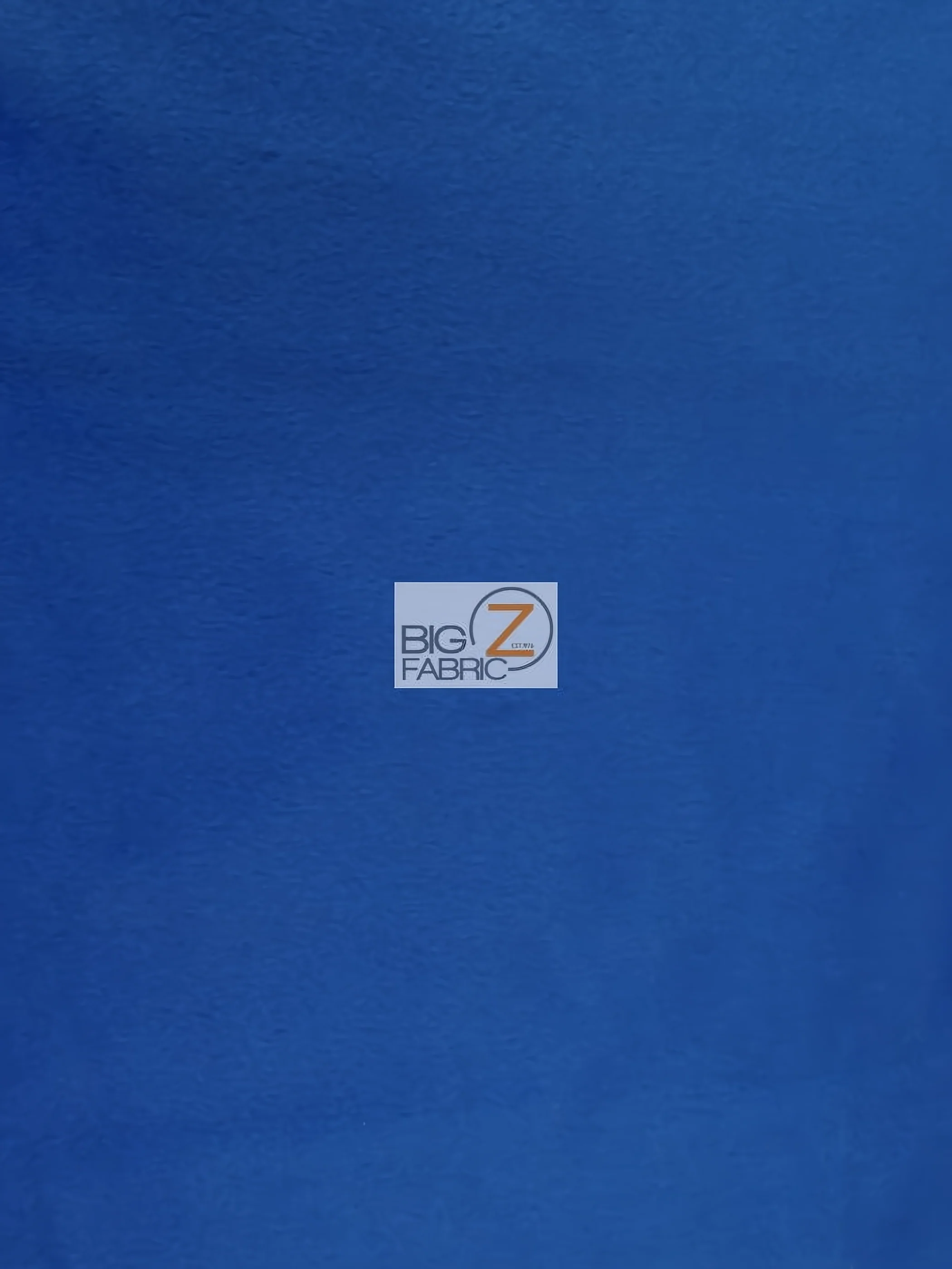Royal Blue Velboa Solid Short Pile Fabric / Sold By The Yard