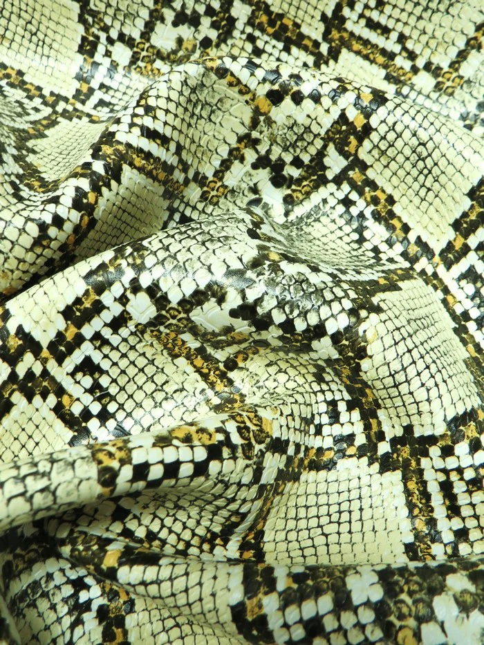 Calico Python Snake Vinyl Fabric / 30 Yard Bolt - Image 12