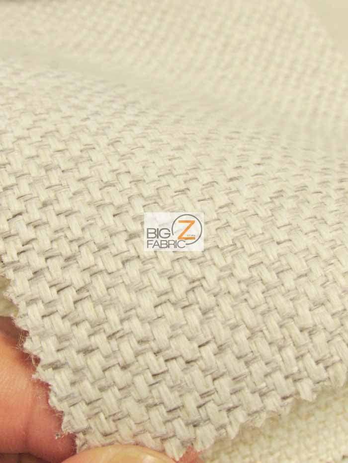 Vintage Lattice Textured Upholstery Fabric / Shadow / Sold By The Yard - Image 3