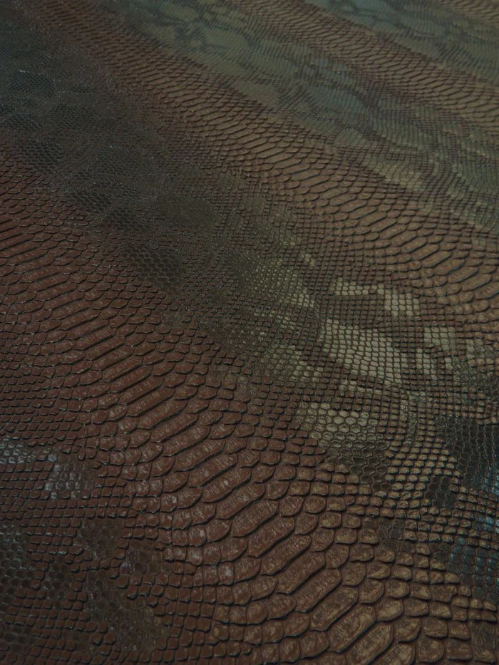 Viper Sopythana Embossed Snake Skin Vinyl Leather Fabric - Image 17