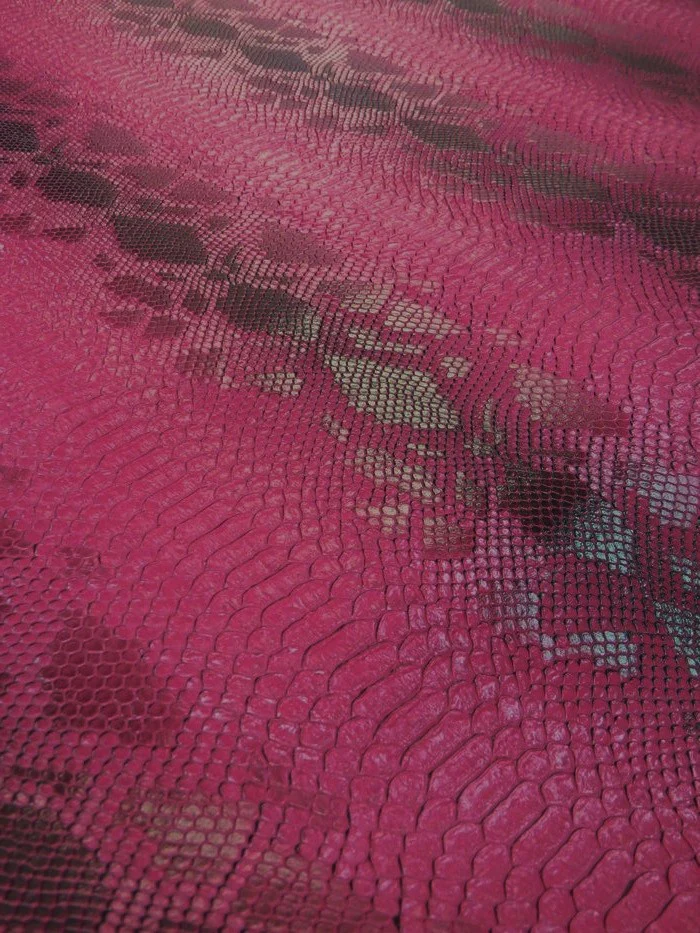 Viper Sopythana Embossed Snake Skin Vinyl Leather Fabric - Image 19