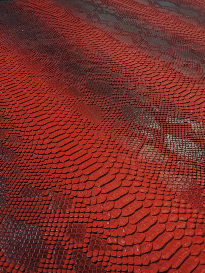 Viper Sopythana Embossed Snake Skin Vinyl Leather Fabric - Image 22