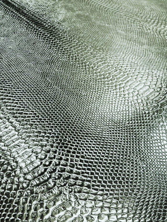 Viper Sopythana Embossed Snake Skin Vinyl Leather Fabric - Image 30