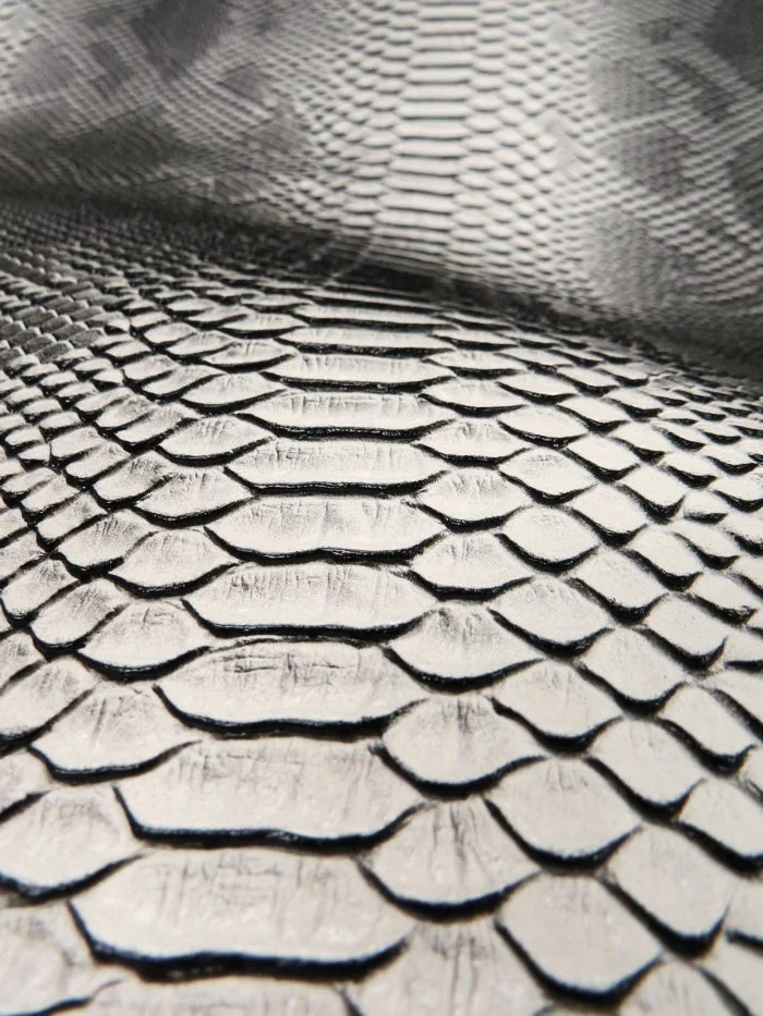 Viper Sopythana Embossed Snake Skin Vinyl Leather Fabric - Image 6
