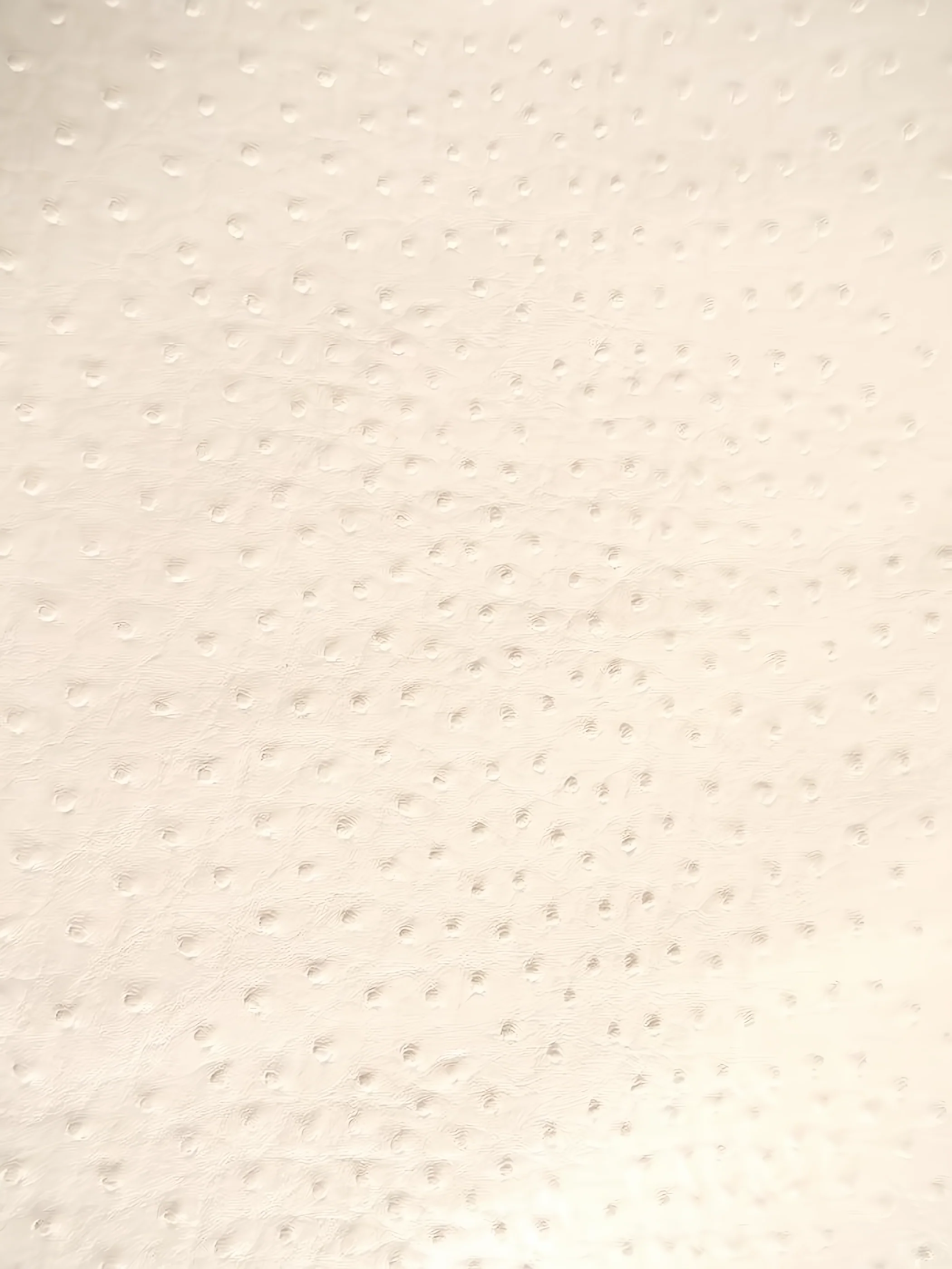 White Classic Ostrich Upholstery Vinyl Fabric / Sold By The Yard