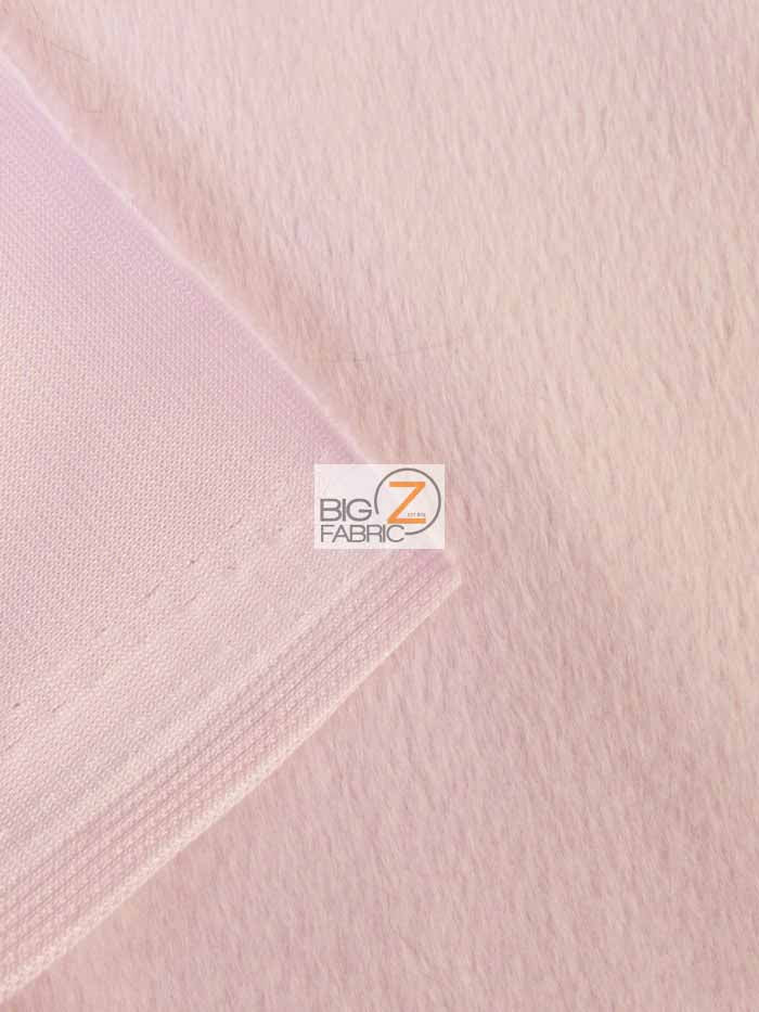 White Velboa Solid Short Pile Fabric / By The Roll - 50 Yards - Image 4
